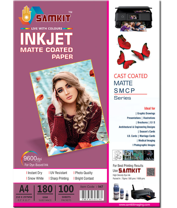 Inkjet Matte Coated Paper