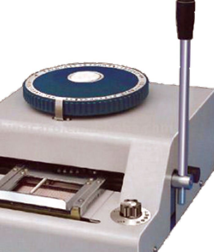 PVC Card Embossing Machine
